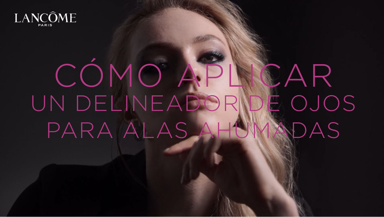 Cómo aplicar el delineador de ojos para alas ahumadas con el delineador de ojos a prueba de agua drama-liqui pencil.