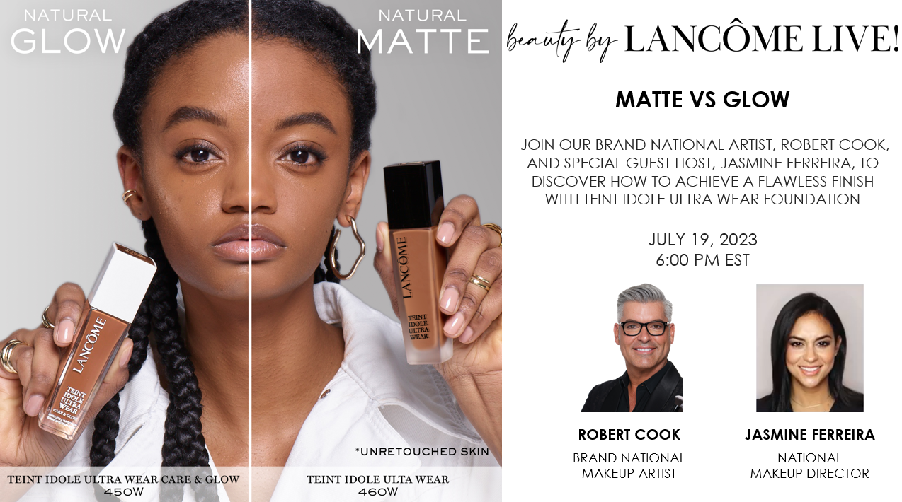 ¿MATE O BRILLANTE? BASE TEINT IDOLE ULTRA WEAR