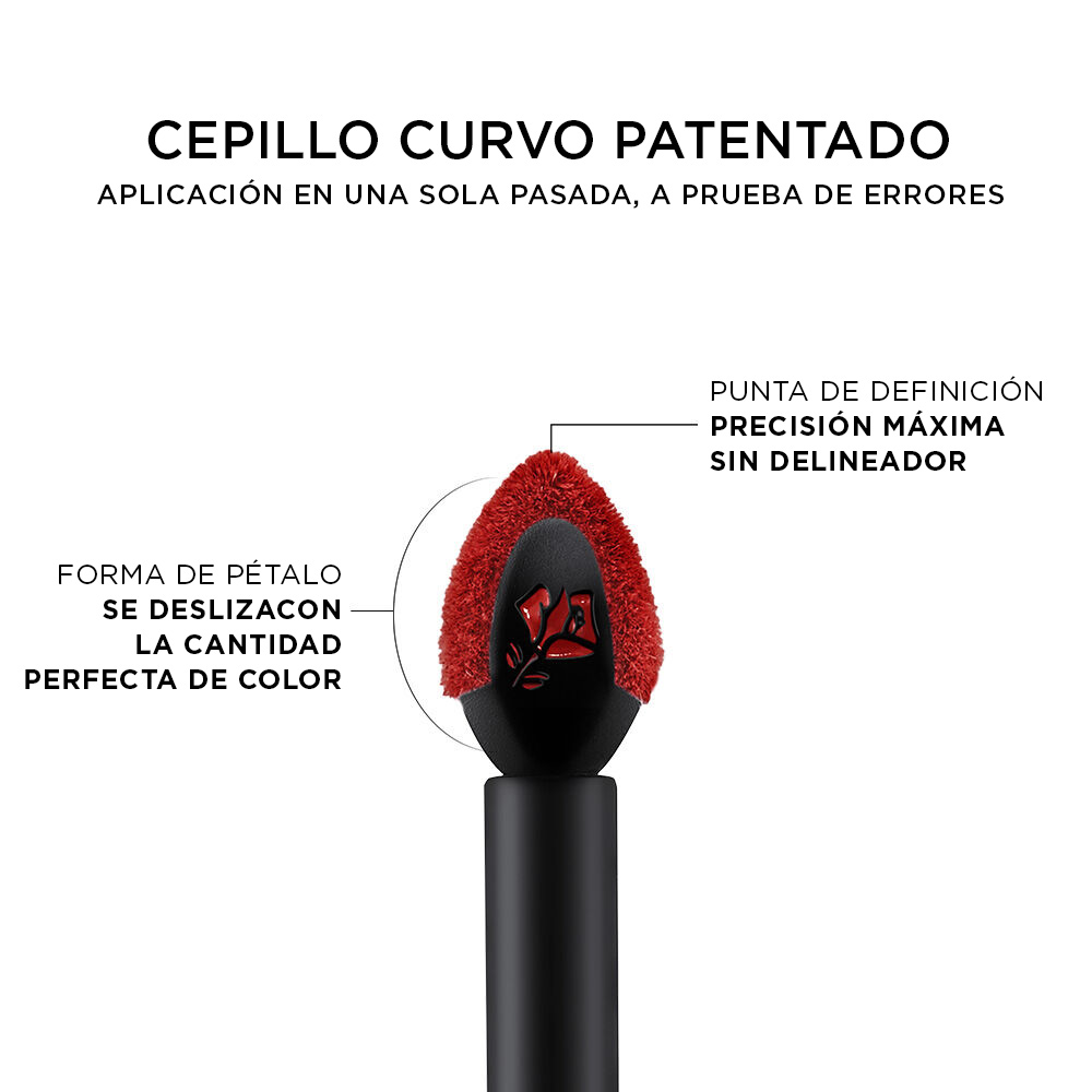 Lápiz labial líquido semimate L’Absolu Rouge Drama Ink