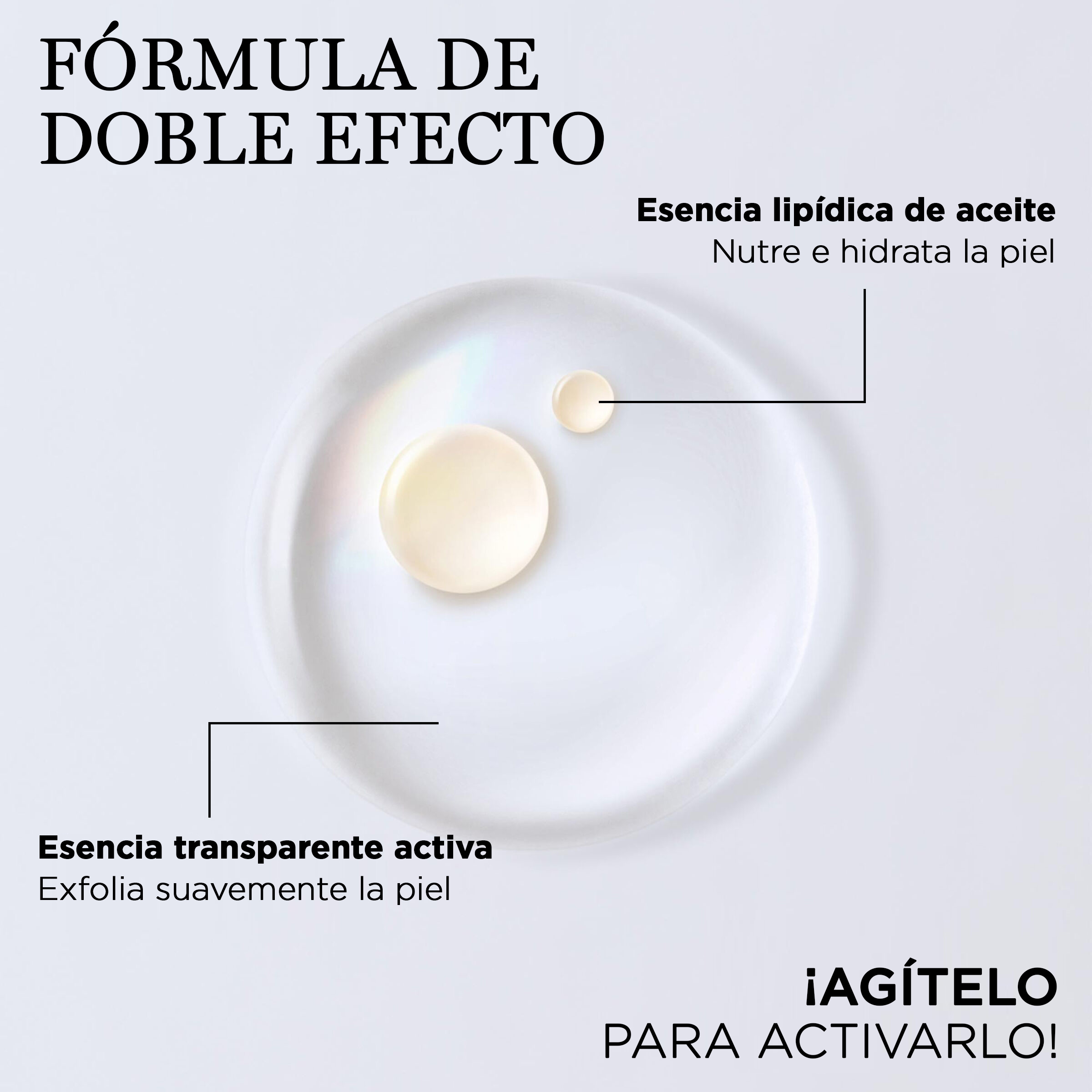 Esencia facial exfoliante con ácido glicólico Clarifique