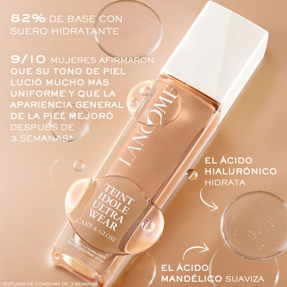 Base con suero Teint Idole Ultra Wear Care & Glow