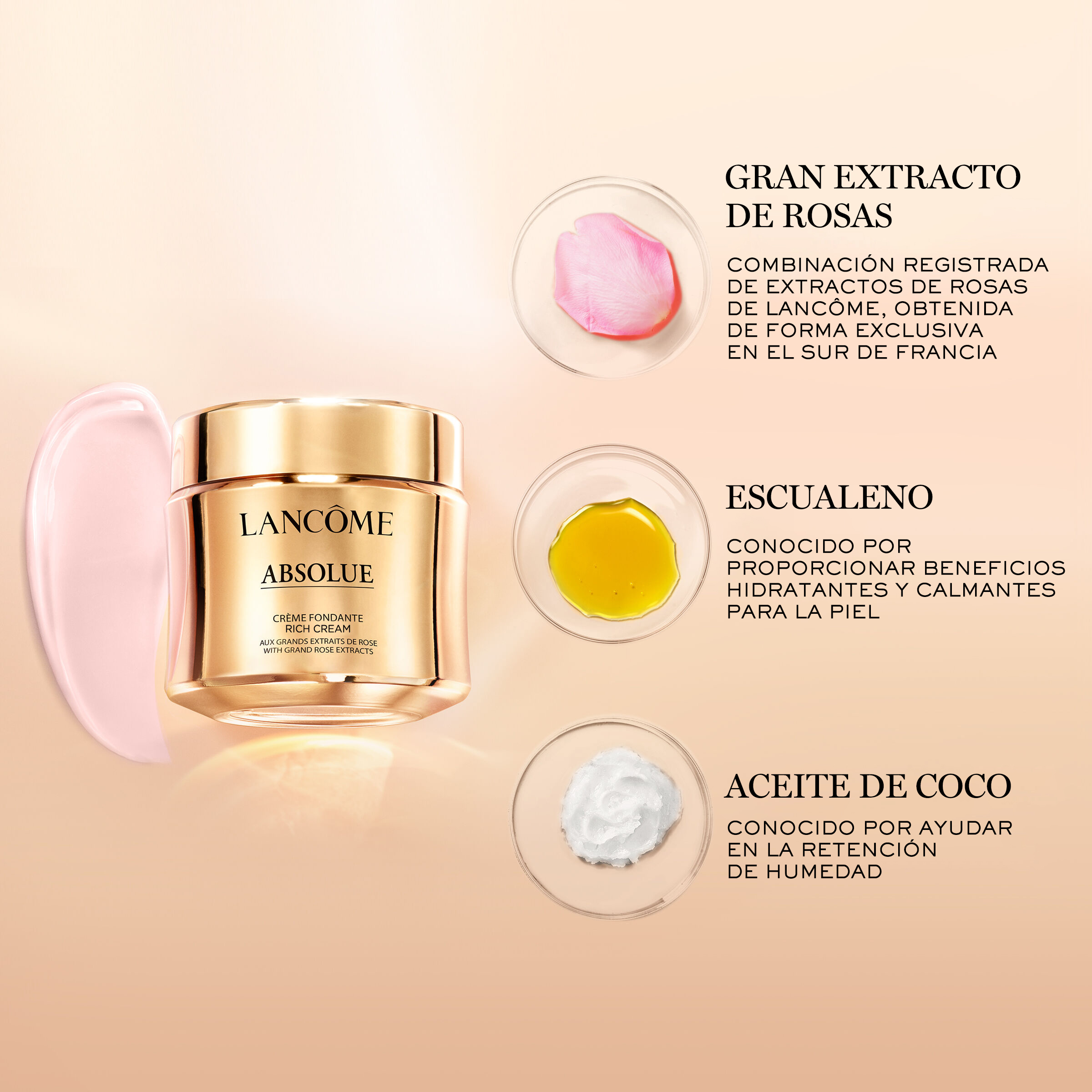 Humectante con crema enriquecida Absolue