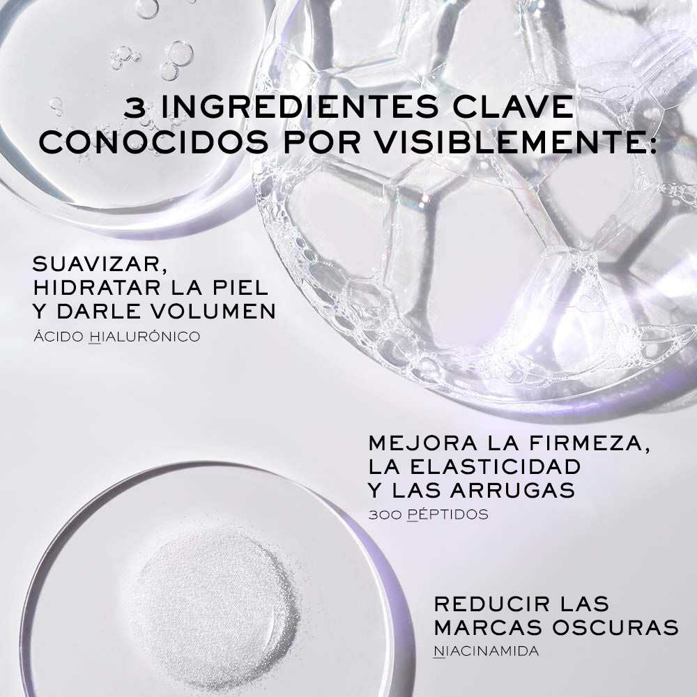 Rénergie H.P.N. 300-Peptide Cream: sus ingredientes clave incluyen ácido hialurónico, péptidos y niacinamida