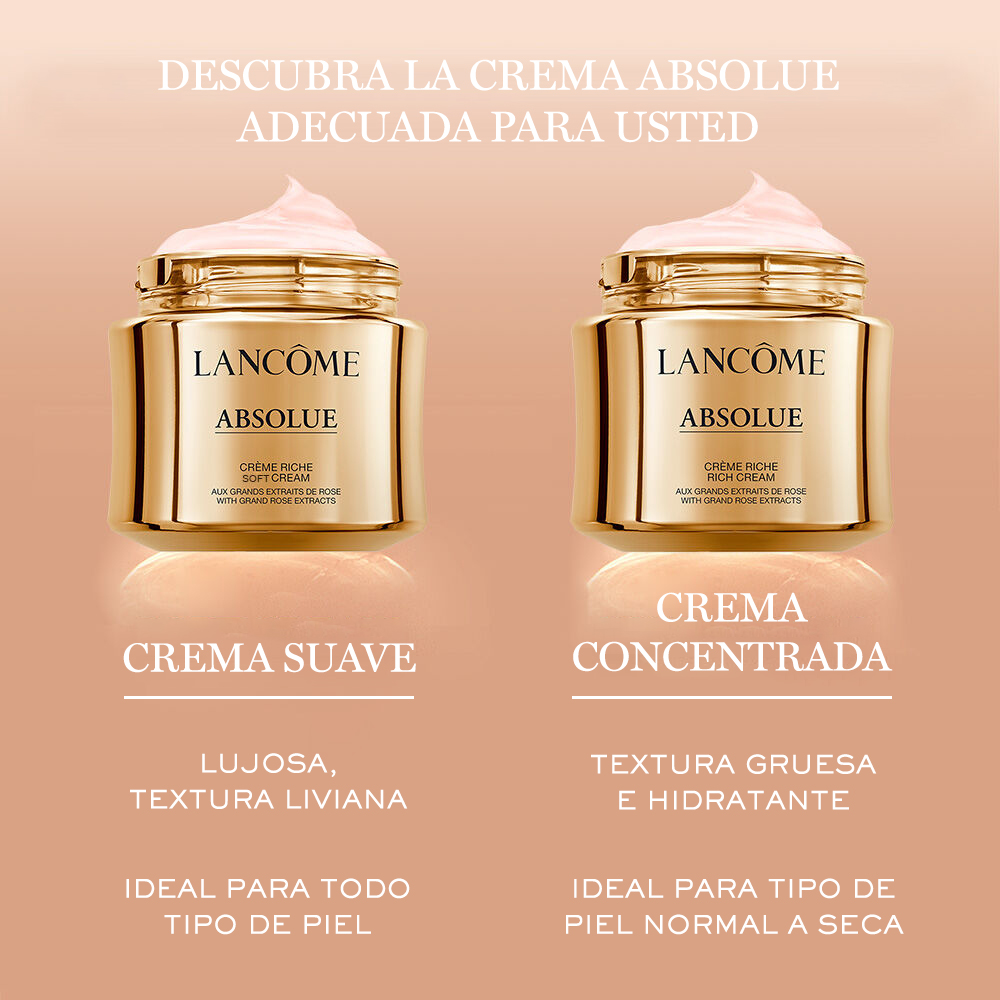 Dúo humectante de crema enriquecida Absolue